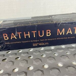 Non-Slip Gray Bathtub Mat